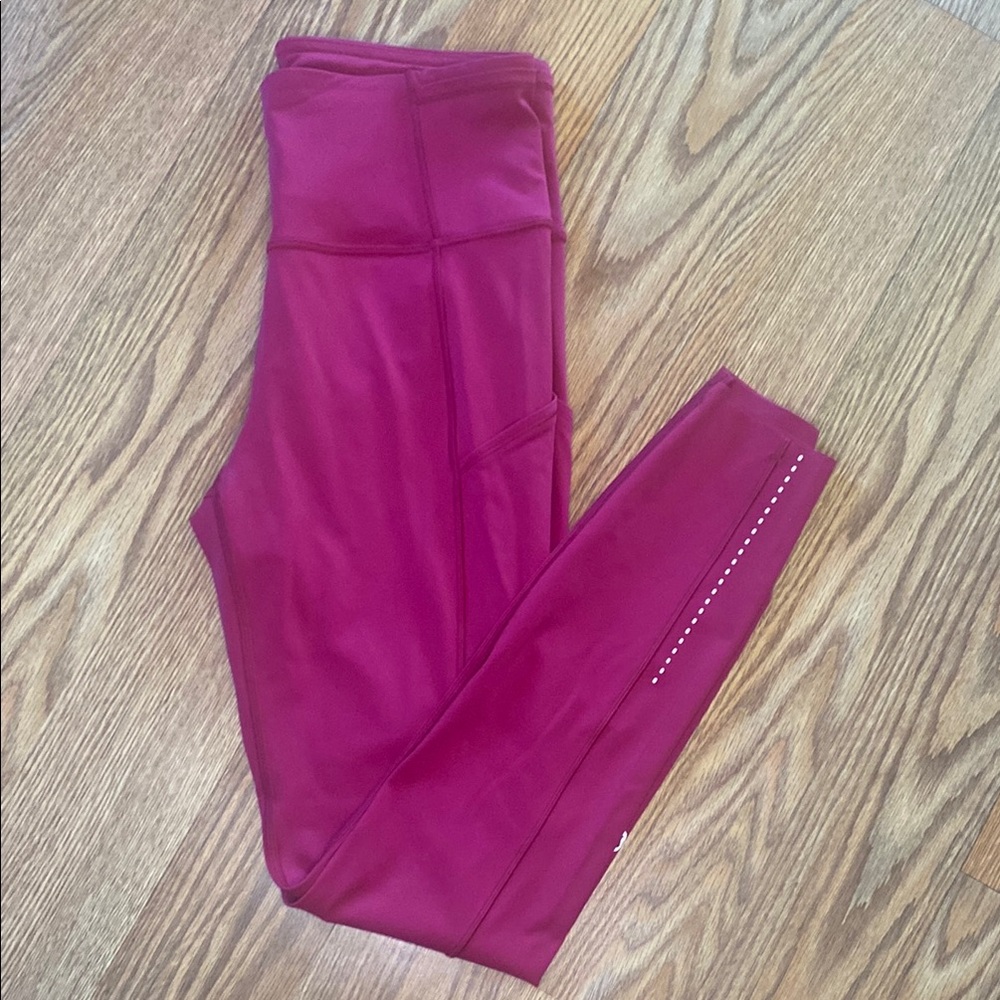 Lululemon Magenta Swift Speed High-Rise Leggings